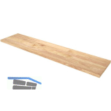 SEMLOC Werkbankplatte Holz 2040 x 463 x 38 mm