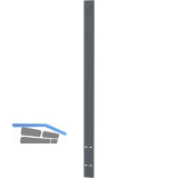 SEMLOC Tr�ger breit zu Lochwand 1420 x 78 x 30 mm schwarz