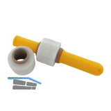 Wickelfolie transparent 50 mm 23 my inkl. Handabroller