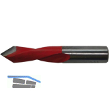 STERN HW-Dachspitzbohrer DM 5x70 mm / Schaft: 10x26 mm abgeflacht - links