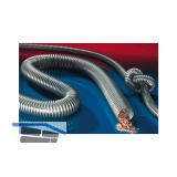 NORRES Flexibler Absaugschlauch TIMBERDUC� PUR 532 AS (LD), � 60 mm