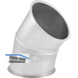 SCHUKO Rohrbogen 45 Grad, Durchmesser 140 mm