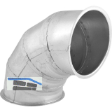 SCHUKO Rohrbogen 90 Grad, Durchmesser 120 mm