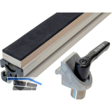 RUWI Auflageschiene mit Antirutschbelag 120 mm