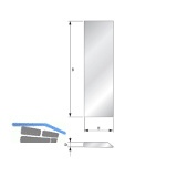 GUHDO Streifenhobelmesser HSS 530/35/3 mm