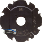 LEITZ Nutfr�sersatz mit Zwischenringen verstellbar - 140/2,2-4/30 mm