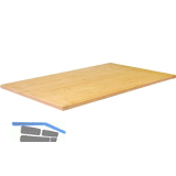 BECK Arbeitsplatte Buche-Multiplex, 1600 x 790 x 30 mm