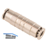 Pneumatik Steckanschluss, gerade, Durchmesser DM 4mm