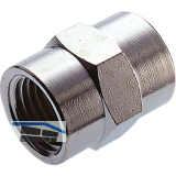 Pneumatik Muffe, Durchmesser DM 1/8"