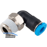 Pneumatik Winkeleinschraubanschluss, Durchmesser DM 4 mm, 1/8"