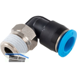 Pneumatik Winkeleinschraubanschluss, Durchmesser DM 6 mm, 1/8"