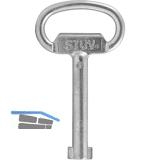 Schaltschrankschl�ssel Doppelbart Nr.5