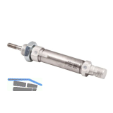 HEBROCK Pneumatikzylinder HM 16 - 025