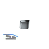 R�HM Hartmetall-Mitnehmerplatte 9,5 x 3,2 mm, Rechts- oder Linkslauf