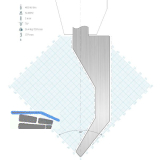 LVD Standard-Oberwerkzeug LVD-Classic-Aufnahme D10 gekr. L=510 78� 400kN