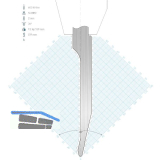 LVD Standard-Oberwerkzeug WILA-Aufnahme J10W spitz L=550 26� 600kN 12-teilig