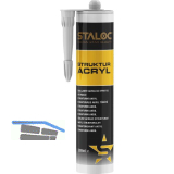 STALOC Struktur-Acryl, 310ml wei�