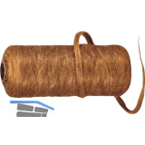 Hanfspule gewickelt, 80 Gramm