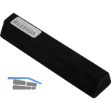 BAO Hartwachsstange - einzeln, Schwarz RAL9005 / 600