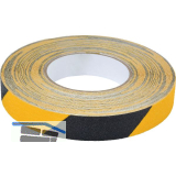 Anti - Rutschstreifen gelb-schwarz 25mm