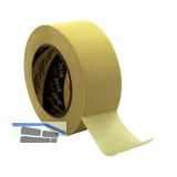3M Standard Abdeckklebeband 201E, 0,135mm x 18mm x 50m beige