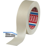 TESA Flachkreppklebeband 4316 beige, 25mm x 50 Meter, bis 100 �C