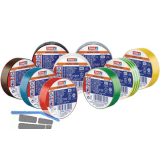 TESA - Isolierband 0,15x19mmx25m rot