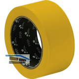 SCHULLER Bauklebeband MASK Q PVC UV-best�ndig und quergerillt 50mm x 33m gelb
