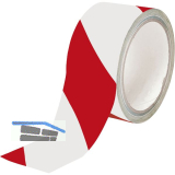Warnband rot/wei� 50mmx33m