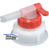 Ablasshahn f�r 30 L Kanister