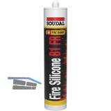 SOUDAL Fire Silikon B1 FR wei� 300ml