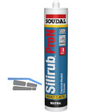 SOUDAL Neutralsilikon Silirub PRO N betongrau hell 300ml