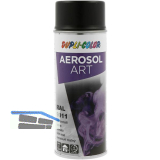 Dupli-Color Lackspray Aerosol Art 400ml graphitschwarz seidenmatt / RAL 9011