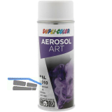 Dupli-Color Lackspray Aerosol Art 400ml reinwei� seidenmatt / RAL 9010