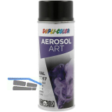 Dupli-Color Lackspray Aerosol Art 400ml verkehrsschwarz gl�nzend / RAL 9017