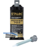 STALOC 2K Klebstoff Power 703 50ml schwarz, + Mischer