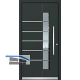 INOTHERM Aluminiumhaust�re AGE 1128 AT95, Rechts