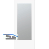 SOLIDO Smart Innent�re wei� lackiert, GL ungebohrt TBA 750/2030 mm