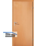 SOLIDO Smart Wohnungseingangst�re Feuerschutz EI2 30, Buche LI 850/2030 mm