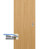 SOLIDO Smart Schiebet�re Bergeiche hell lackiert, 920x2070 mm