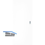 SOLIDO Smart Schiebet�re wei� lackiert, 820x2070 mm