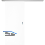 SOLIDO Smart Schiebet�re Set wei� lackiert, 820x2070 mm