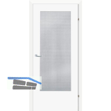 SOLIDO Innent�re Trend Wabe wei� matt lackiert GL/A Rechts TBA 900/2030 mm