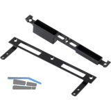 SOLIDO Donau Schlie�blech lang, schwarz / matt