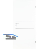 SOLIDO Donau Innent�re CPL Klassik wei� 9016 2 Lisenen Alu RE TBA 700/2030