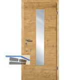 SOLIDO Creativt�re Florenz Wildeiche geb�rstet natur ge�lt GL LI TBA 850/2030 mm