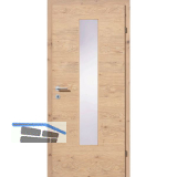 SOLIDO Creativt�re Florenz Wildeiche wei� ge�lt GL Links TBA 750/2030 mm