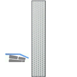 SOLIDO Verglasungsvariante I, ESG Glas 4 mm, Masterpoint