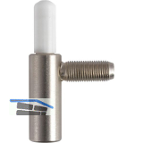 DANA 2-tlg. Twin-Bandunterteil f�r Stahlzarge, Edelstahloptik