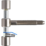 DANA 3-tlg. Twin-Bandmittelteil f�r Futterzarge, Edelstahloptik